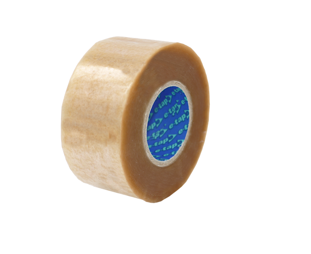 3x Rolls of  E-TAPE® Gold 50mm x 150m Brown PP Tape