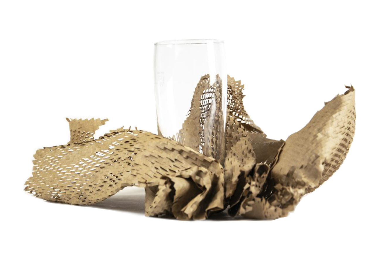 Honeycomb paper wrap